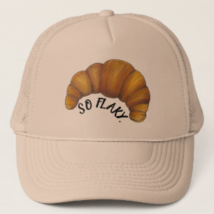 Zo Flaky Buttery Croissant French Pastry Foodie Trucker Pet