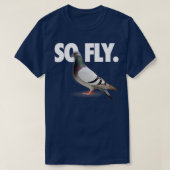 Zo Fly Pigeon Shirt (Design voorkant)