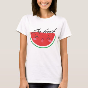 Zo fris - Watermeloen Schattige Fun Summer Waterme T-shirt