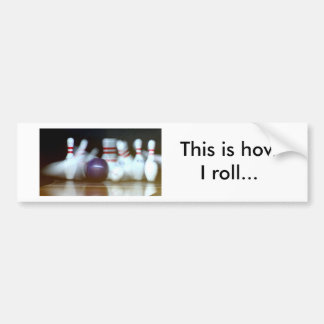 Zo ga ik... bumpersticker