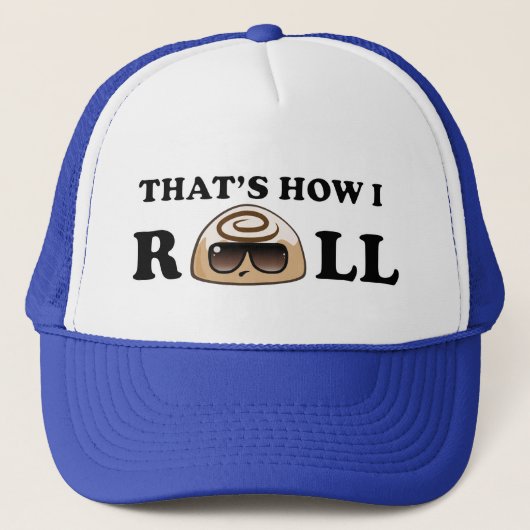 Zo ga ik: Cinnamon Roll trucker hoed Trucker Pet (Voorkant)