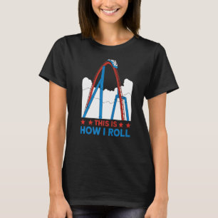 Zo ga ik met de achtbaan 4 t-shirt