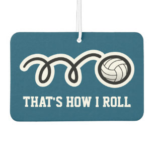 Zo ga ik met een grappige volleybalauto vliegen luchtverfrisser