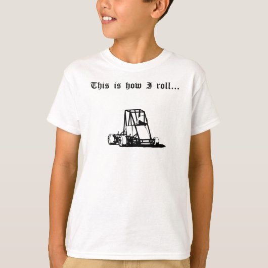 Zo ga ik... t-shirt (Voorkant)