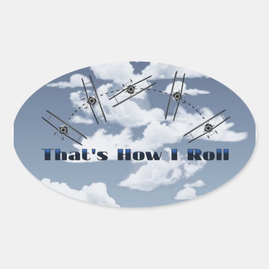 Zo ga ik te werk ovale sticker (Voorkant)