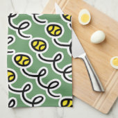 Zo ga ik tennishanddoek rollen | Sportthema Theedoek (Quarter Fold)