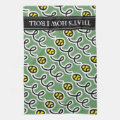 Zo ga ik tennishanddoek rollen | Sportthema Theedoek (Verticaal)