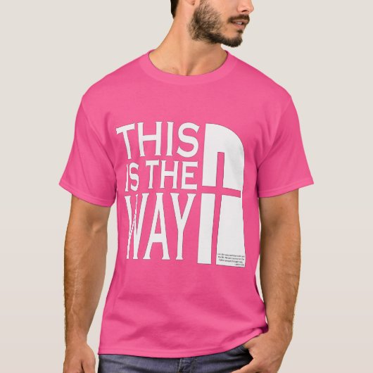 Zo gaat het t-shirt (Voorkant)