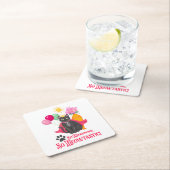 Zo geinig, zo meowtastisch! kartonnen onderzetters (Insitu)