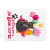 Zo geinig, zo meowtastisch! magneet (Horizontaal)