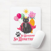 Zo geinig, zo meowtastisch! muismat (Met muis)