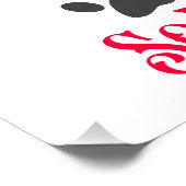 Zo geinig, zo meowtastisch! perfect poster (Hoek)