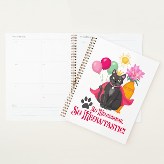 Zo geinig, zo meowtastisch! planner (Display)