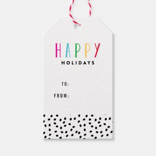 Zo Gelukkig Cadeaulabel (Voorkant)