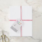 Zo Gelukkig Cadeaulabel (Met Touw)