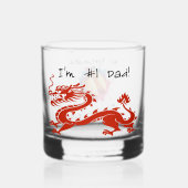 "Zo gelukkig..." whiskeyglas Whisky Glas (Achterkant)