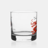 "Zo gelukkig..." whiskeyglas Whisky Glas (Links)