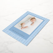 Zo gezegend Polka gestippeld Folie Feestdagenkaart (Gedraaid)