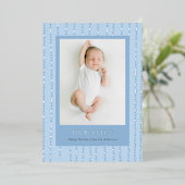 Zo gezegend Polka gestippeld Folie Feestdagenkaart (Staand Voorkant)