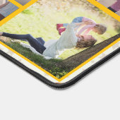 Zo gezegend, zo dankbaar fotocollage Desk Mat (Hoek)