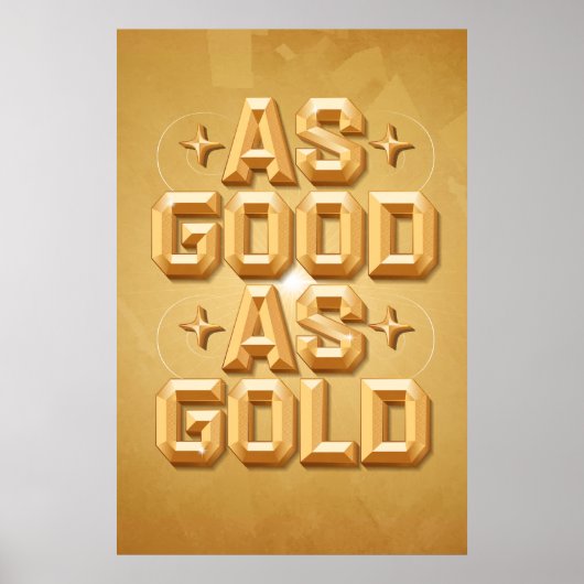 Zo goed als Gold Poster (24x36) (Voorkant)