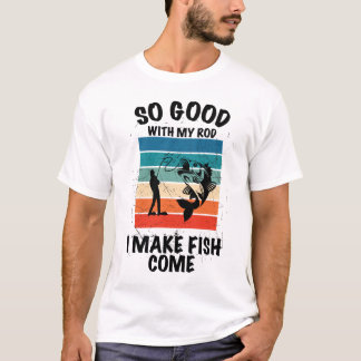 Zo goed als ik met m'n weg vis laat komen t-shirt