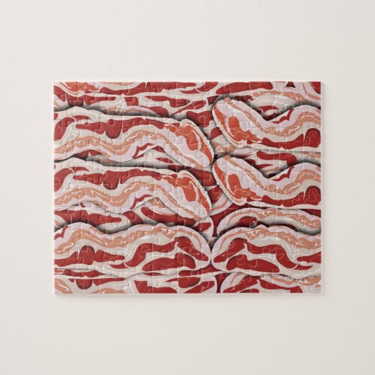 Zo goed Bacon Patroon Legpuzzel (Horizontaal)