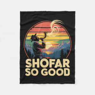 Zo Goed Grappig Rosh Hashanah Joodse Feestdag Sho Fleece Deken