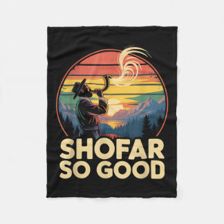 Zo Goed Grappig Rosh Hashanah Joodse Feestdag Sho  Fleece Deken