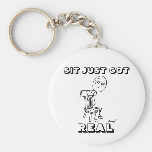 ZO GOT U GEWOON ECHTE Sleutelhanger (Voorkant)