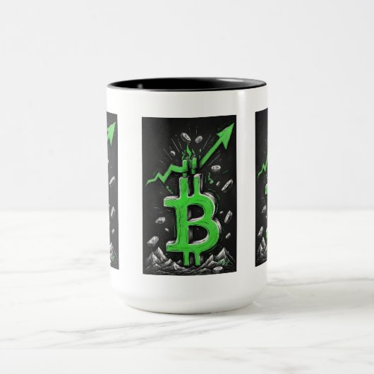 Zo groen als geld mok (Midden)