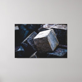 Zo hard als graniet canvas afdruk