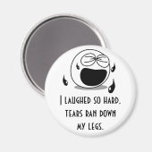 Zo hard gelachen magneet (Voorkant / Achterkant)