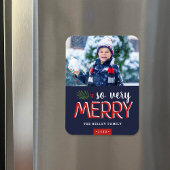 Zo heel prettige feestfoto magneet