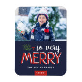 Zo heel prettige feestfoto magneet (Verticaal)