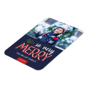 Zo heel prettige feestfoto magneet (Linkerzijde)