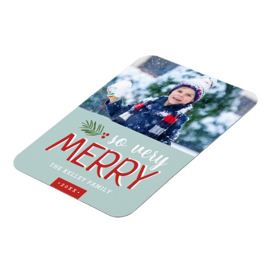 Zo heel prettige feestfoto magneet (Linkerzijde)