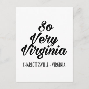 Zo heel Virginia - Charlottesville, Virginia USA Briefkaart