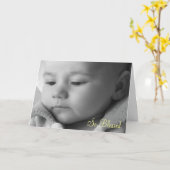 Zo Heilig Kaart (Gele Bloem)