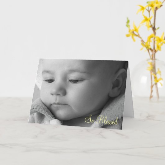 Zo Heilig Kaart (Gele Bloem)