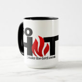 Zo hete mokken van de douanenaam (Voorkant links)