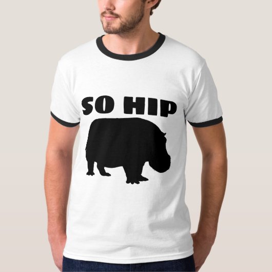 ZO HIPPE COOLE HEREN T-SHIRTS (Voorkant)