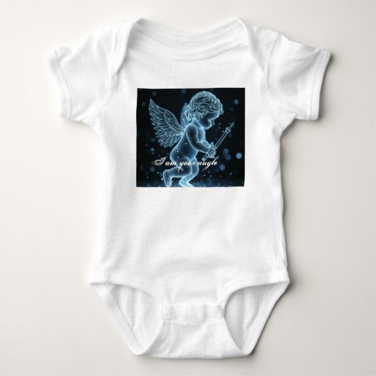 zo hoek T-Shirt Baby Bodysuit (Voorkant)