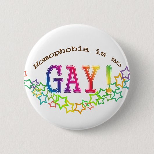 zo homo ! ronde button 5,7 cm (Voorkant)