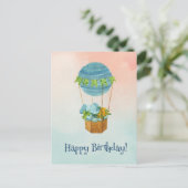 Zo hoog mogelijk vliegen briefkaart (Staand voorkant)