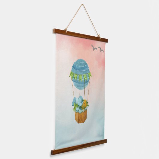 Zo hoog mogelijk vliegen hangend wandkleed (Gebogen)