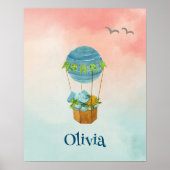 Zo hoog mogelijk vliegen poster (Voorkant)