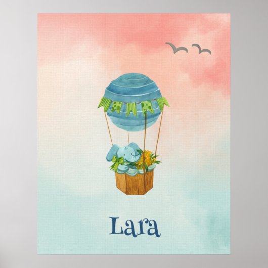 Zo hoog mogelijk vliegen poster (Voorkant)