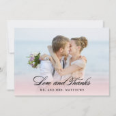 Zo in Love | Weddenschap Bedankt Foto (Voorkant)