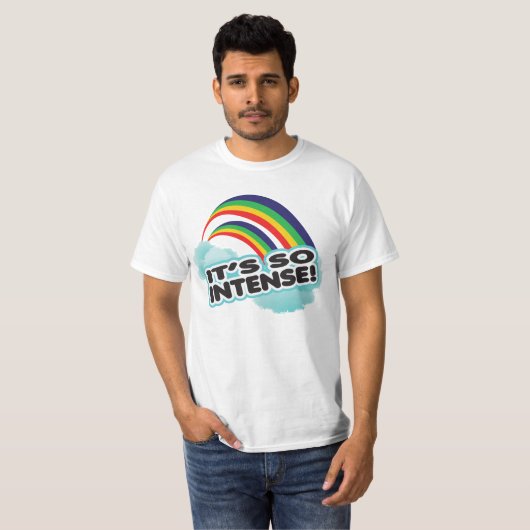 ZO INTENSIEF T-SHIRT (Voorkant volledig)